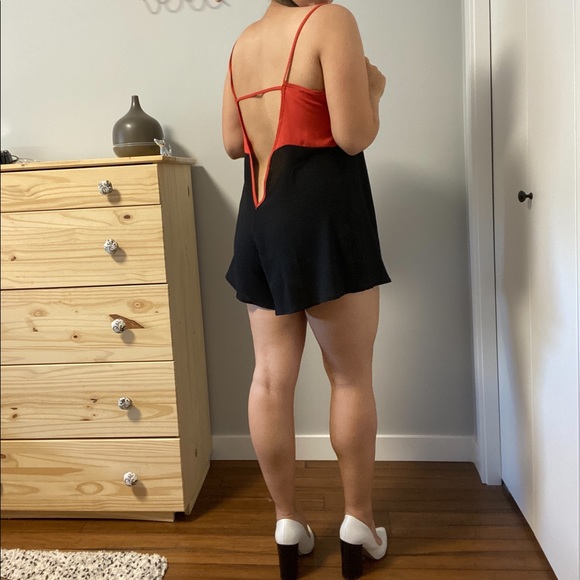 Audrey 3+1 Backless Romper - Picture 2 of 4